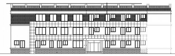 3层医院病房楼建筑CAD施工图纸(卫生间详图) - 1