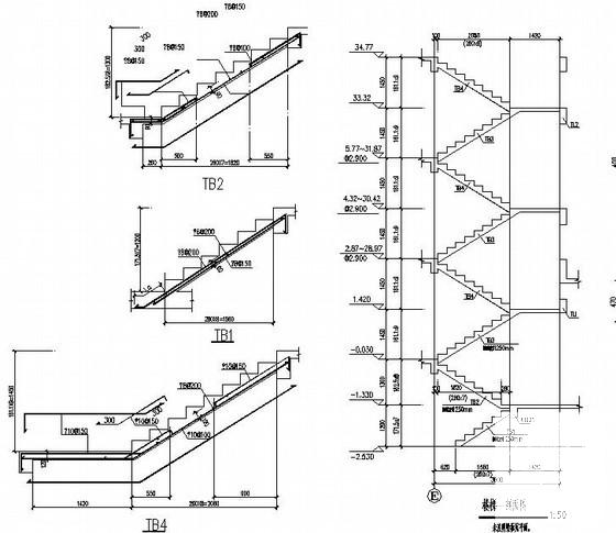 11层框架剪力墙结构住宅结构CAD施工图纸(楼板配筋图) - 4
