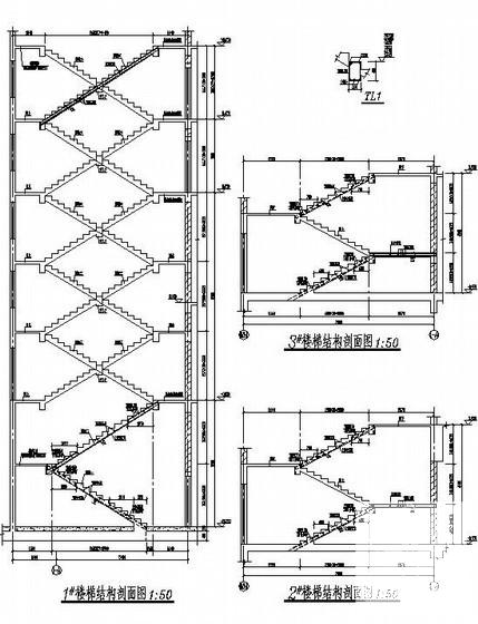 32层框剪结构住宅楼结构CAD施工图纸（桩基础） - 4