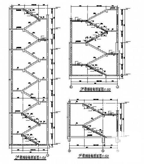 13层框架剪力墙结构公寓结构CAD施工图纸（桩基础） - 4