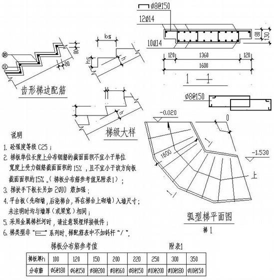 5层框架结构酒店结构CAD施工图纸（桩基础）(梁配筋图) - 4