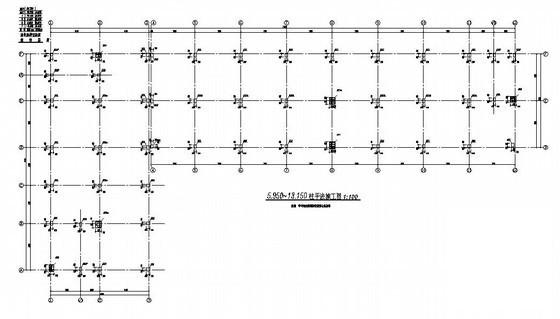 4层框架结构厂房（辅助用房）结构CAD施工图纸（桩基础） - 2