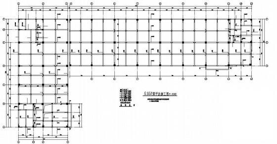 4层框架结构厂房（辅助用房）结构CAD施工图纸（桩基础） - 3
