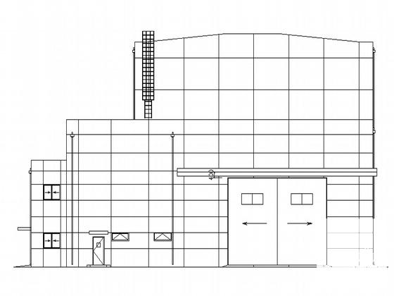 4层探伤室项目建筑施工CAD图纸(现浇钢筋混凝土) - 1