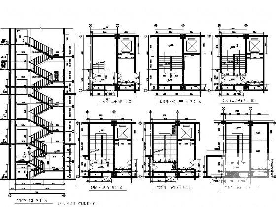 10层医院建筑施工CAD图纸（节能设计） - 5