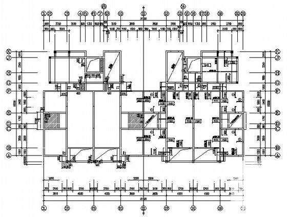 30层剪力墙结构高层住宅楼结构CAD施工图纸 - 2