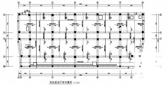 框架结构教学楼结构CAD施工图纸（4层小学教学楼）(抗震设防类别) - 4