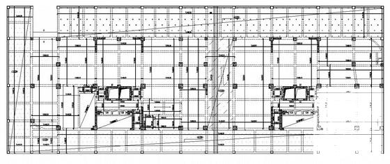 框支剪力墙结构商住楼结构CAD施工图纸（18层桩基础） - 2