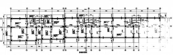 18层筏型基础框支剪力墙住宅楼结构CAD施工图纸 - 2