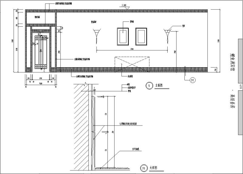 框架结构现代多层酒店建筑设计CAD施工图纸精 - 1