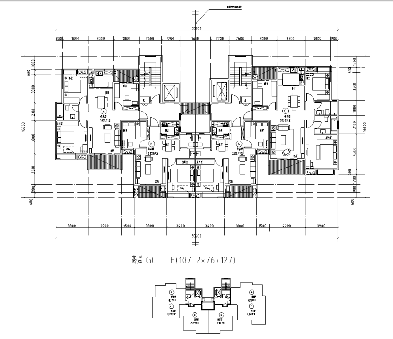 户型设计图纸 - 2