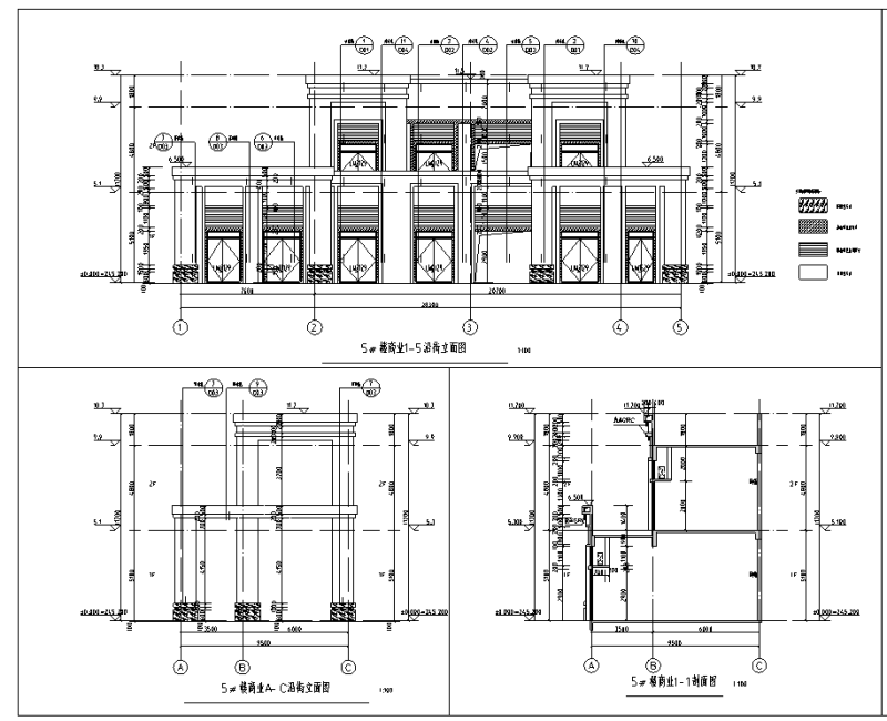 4层叠拼住宅带商业结构施工方案图纸 - 4