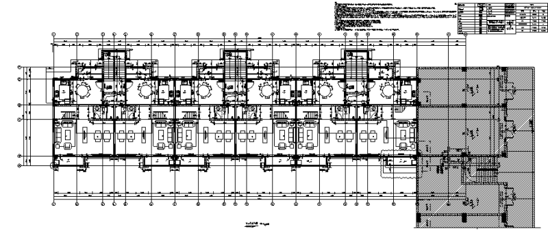 别墅建筑施工图纸 - 1