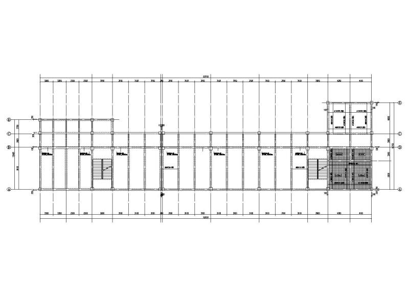 多层框架结构教学楼 - 2