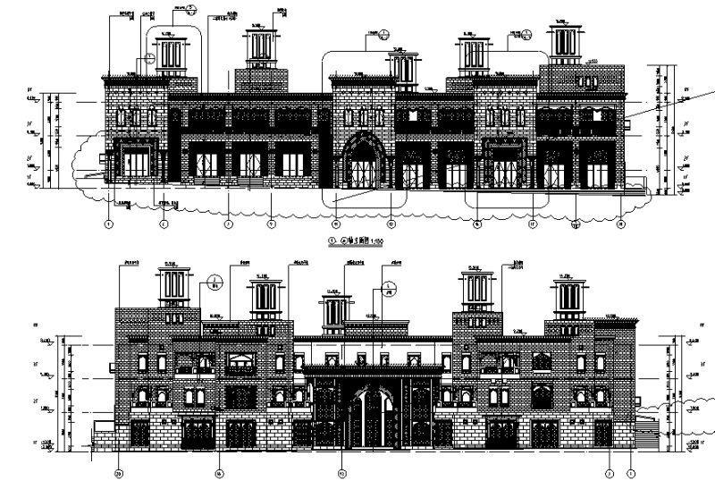 公寓建筑图纸 - 1