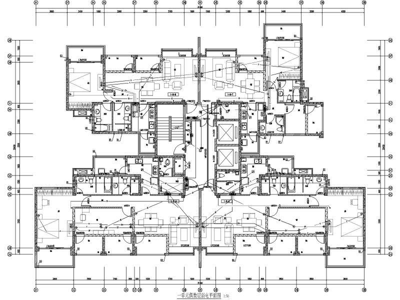 住宅电气施工图纸 - 1