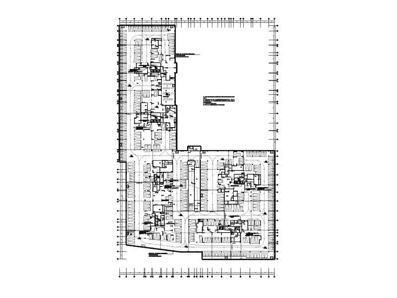 地下车库电气施工图 - 1