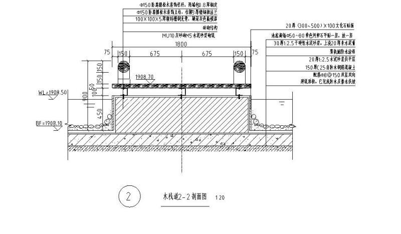 木栈道设计图纸 - 4