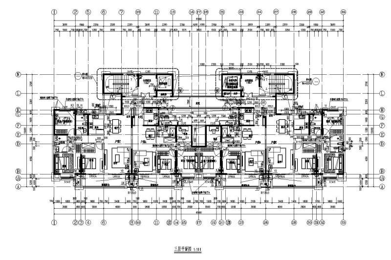 住宅户型施工图 - 5