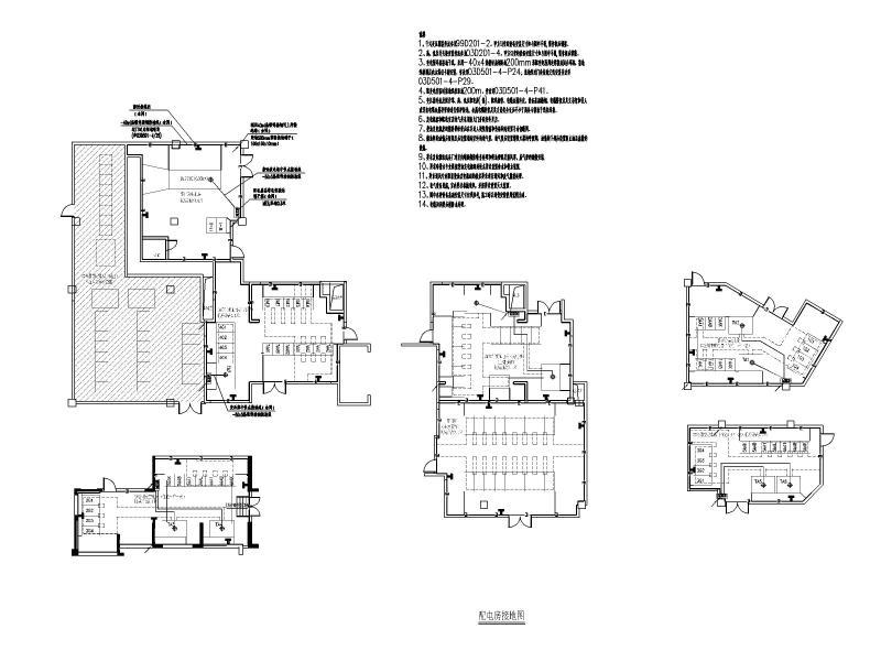 地下车库电气施工图 - 3