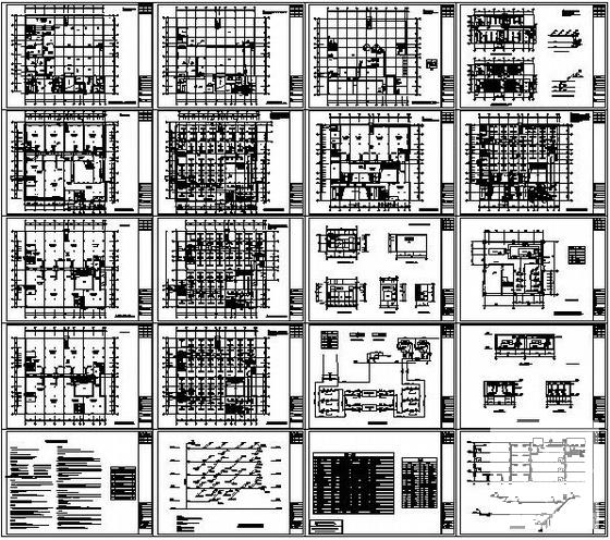 电影综合大厦暖通图纸 - 1