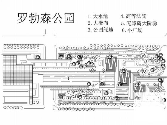 西方23个现代公园平面初设图纸集锦（文件） - 4