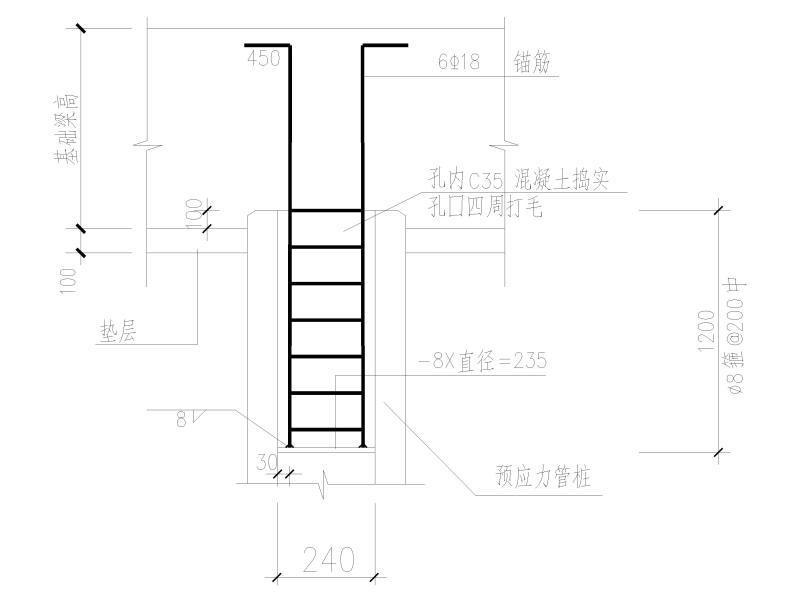 管桩基础结构详图纸 - 3