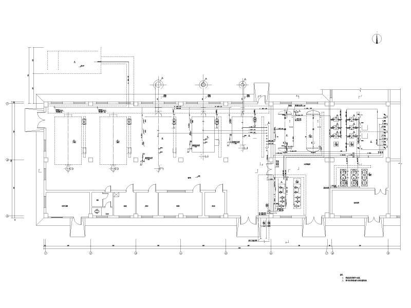 锅炉房设计施工图纸 - 1