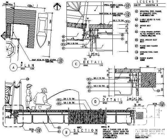 垂钓平台详图纸 - 2