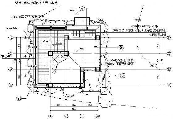 中式灰琉璃瓦双亭详图纸 - 2