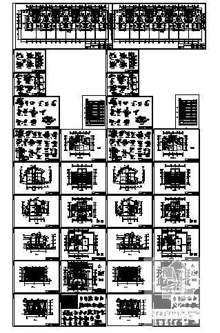 小区建筑施工图纸 - 4