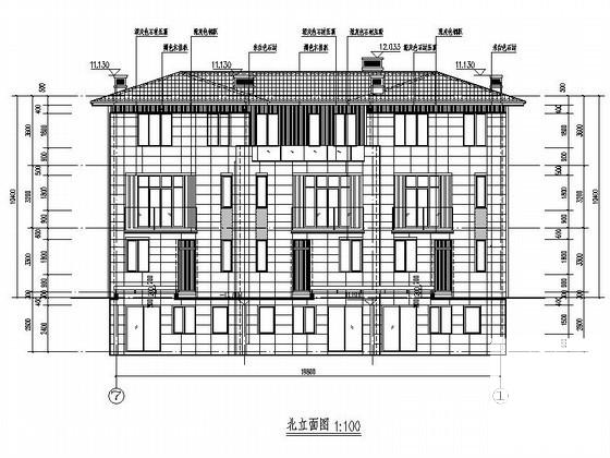 别墅建筑施工图纸 - 4