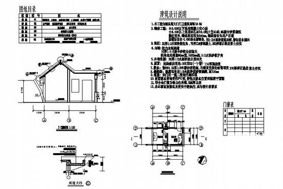 大门施工图纸 - 2