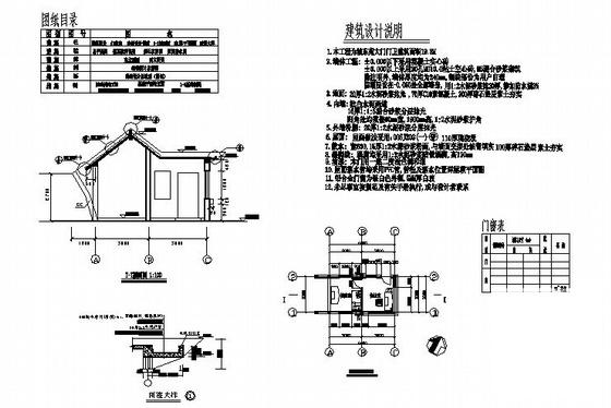 大门施工图纸 - 2