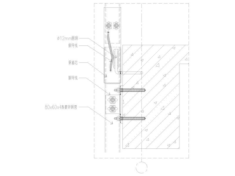幕墙节点大样图 - 2
