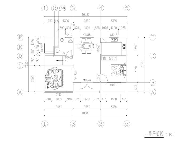 农村小户型设计图纸 - 4