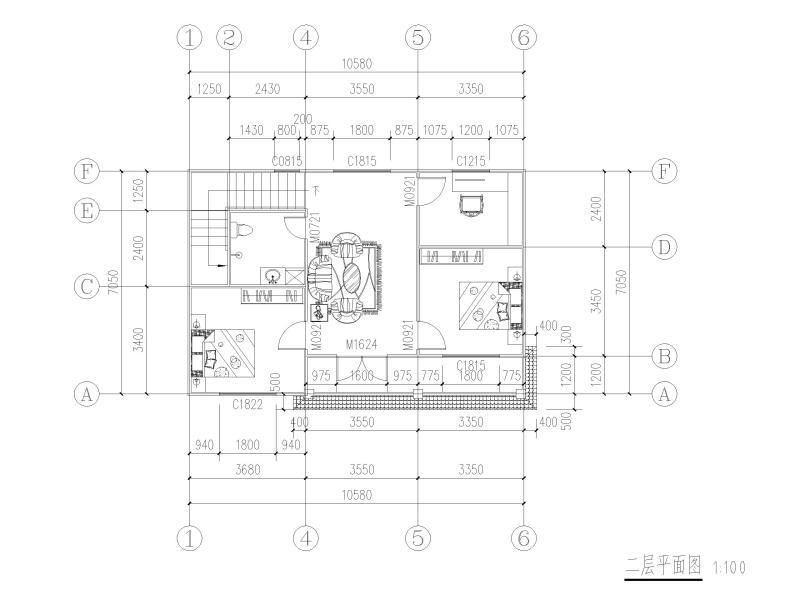 农村小户型设计图纸 - 5