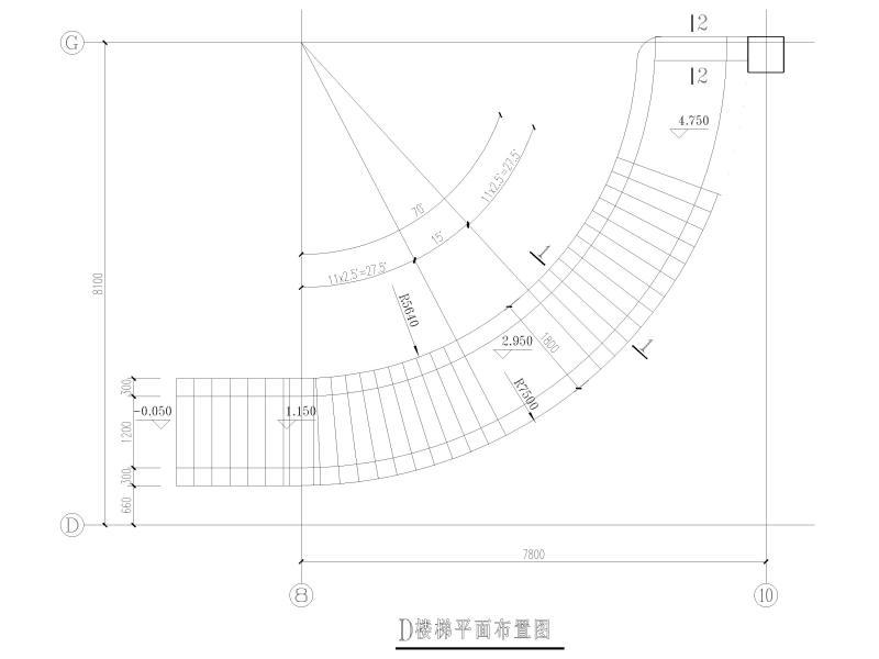 螺旋楼梯结构图 - 2