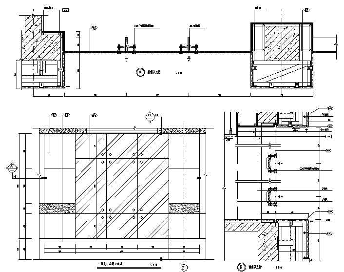 玻璃幕墙节点大样图 - 5