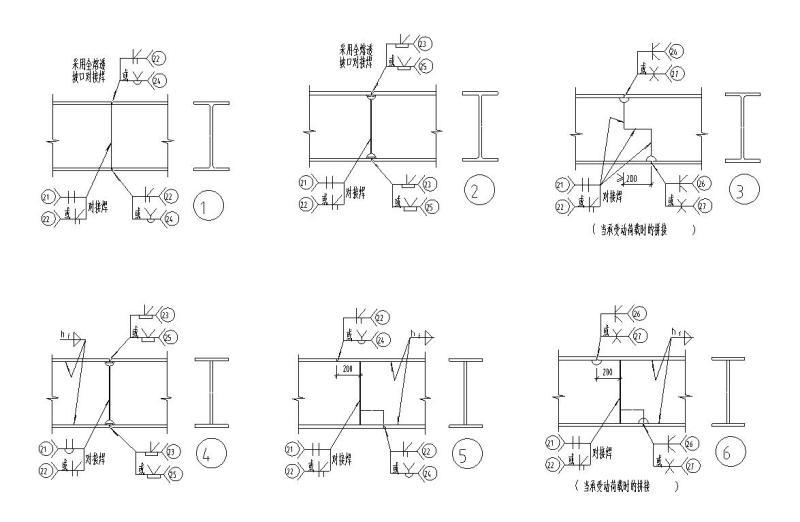 钢结构节点大样图 - 3
