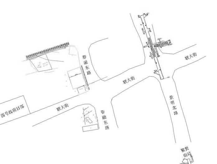 分享一套项目部临建规划布置图纸（2017.7最新）(建筑面积) - 1