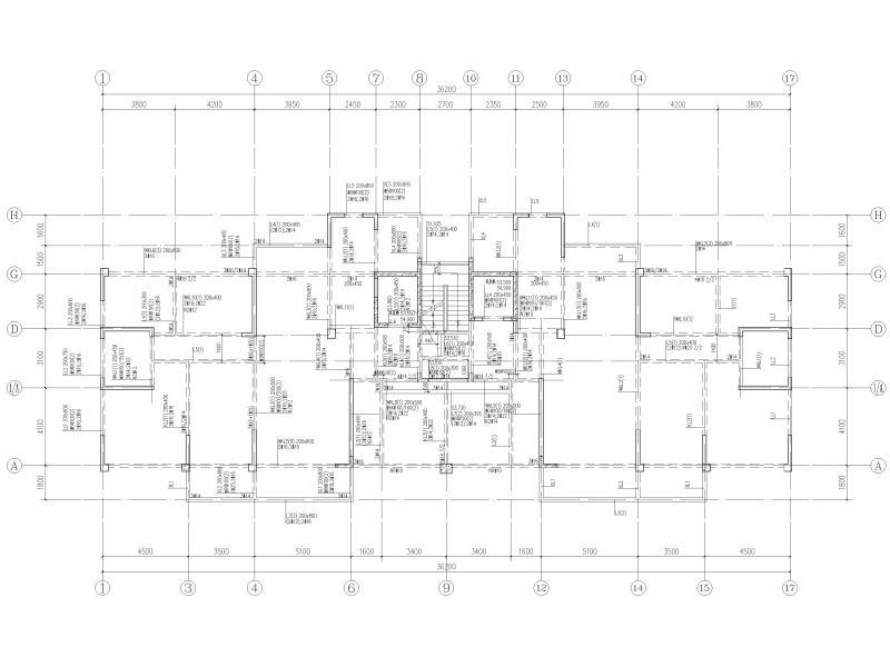 著名房企17层住宅全套施工大样图2018 - 5