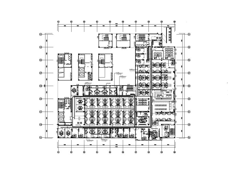 办公室装修施工图 - 4