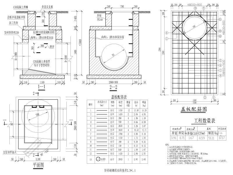 雨水检查井井 - 4