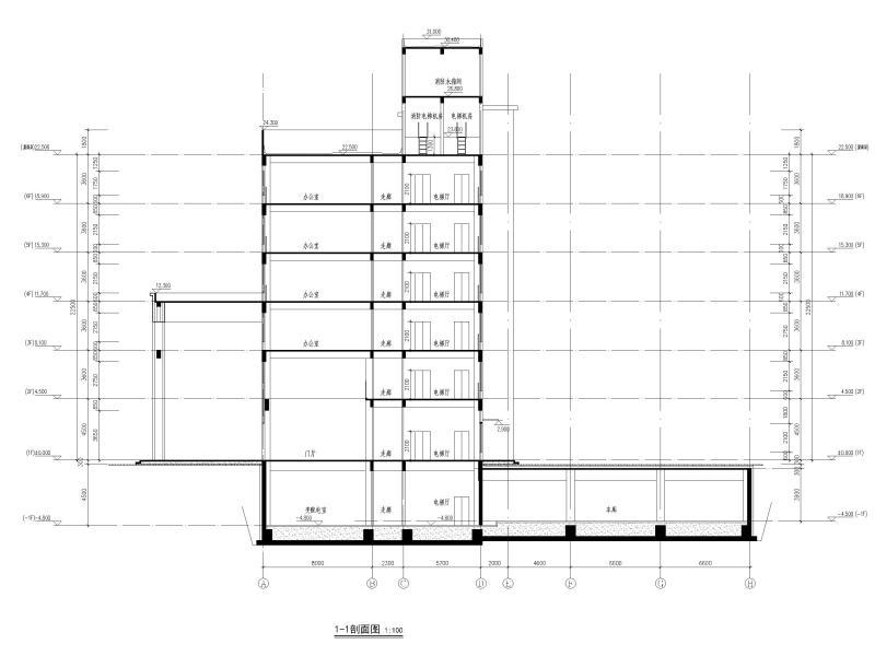 框架结构结构建筑 - 4