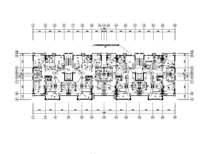 多层住宅电气图纸 - 2