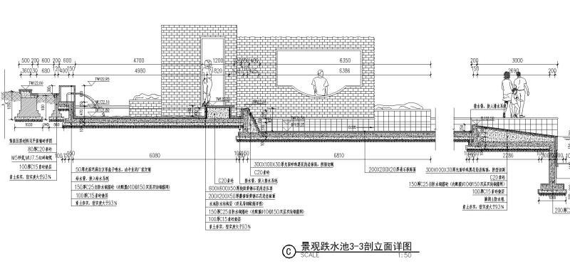 跌水水池景观 - 4