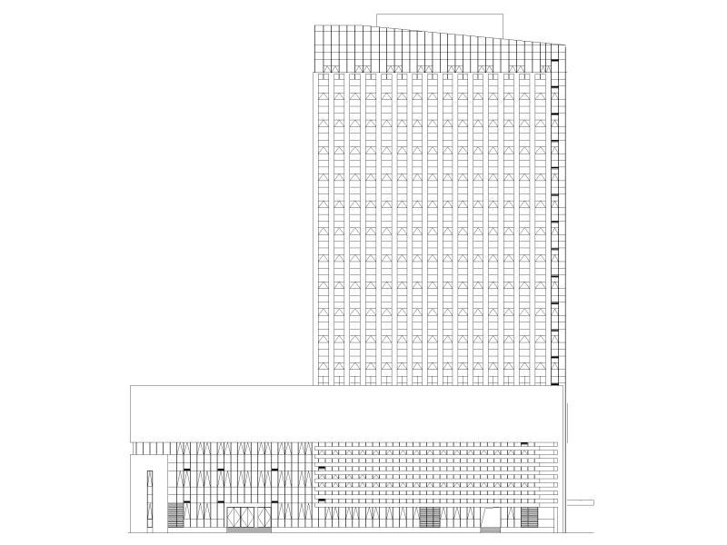 高层办公建筑图纸 - 1