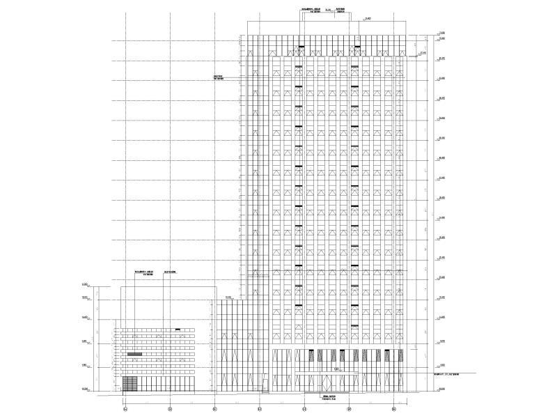 高层办公建筑图纸 - 2