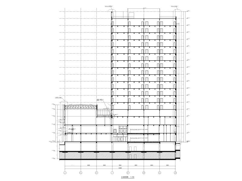 高层办公建筑图纸 - 3